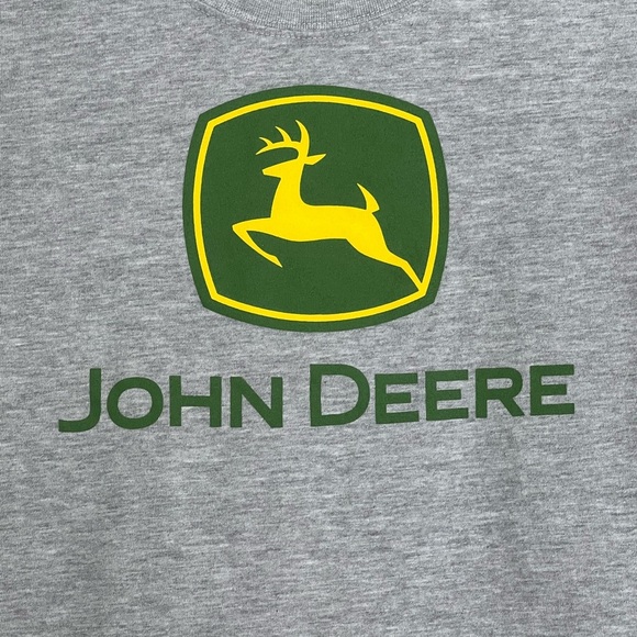 John Deere Youth Long Sleeve Logo Tee – Size L (14–16) - Picture 2 of 4
